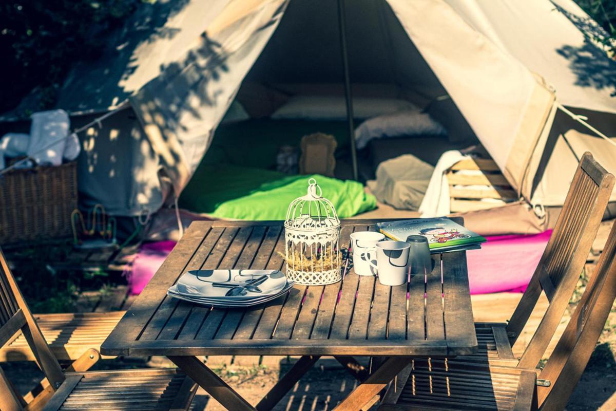Ecologic Vinyols Camp Vinyols i Els Arcs Exterior foto